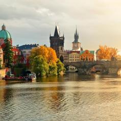 Золотая осень в Праге