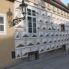 Сграфитто в Праге